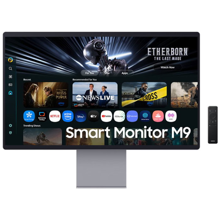 Samsung Smart Monitor Gaming M9 M90SF S32FM900SU 32" 4K QD-OLED Plata Samsung Smart Monitor Gaming M9 M90SF S32FM900SU 32" 4K QD-OLED Plata